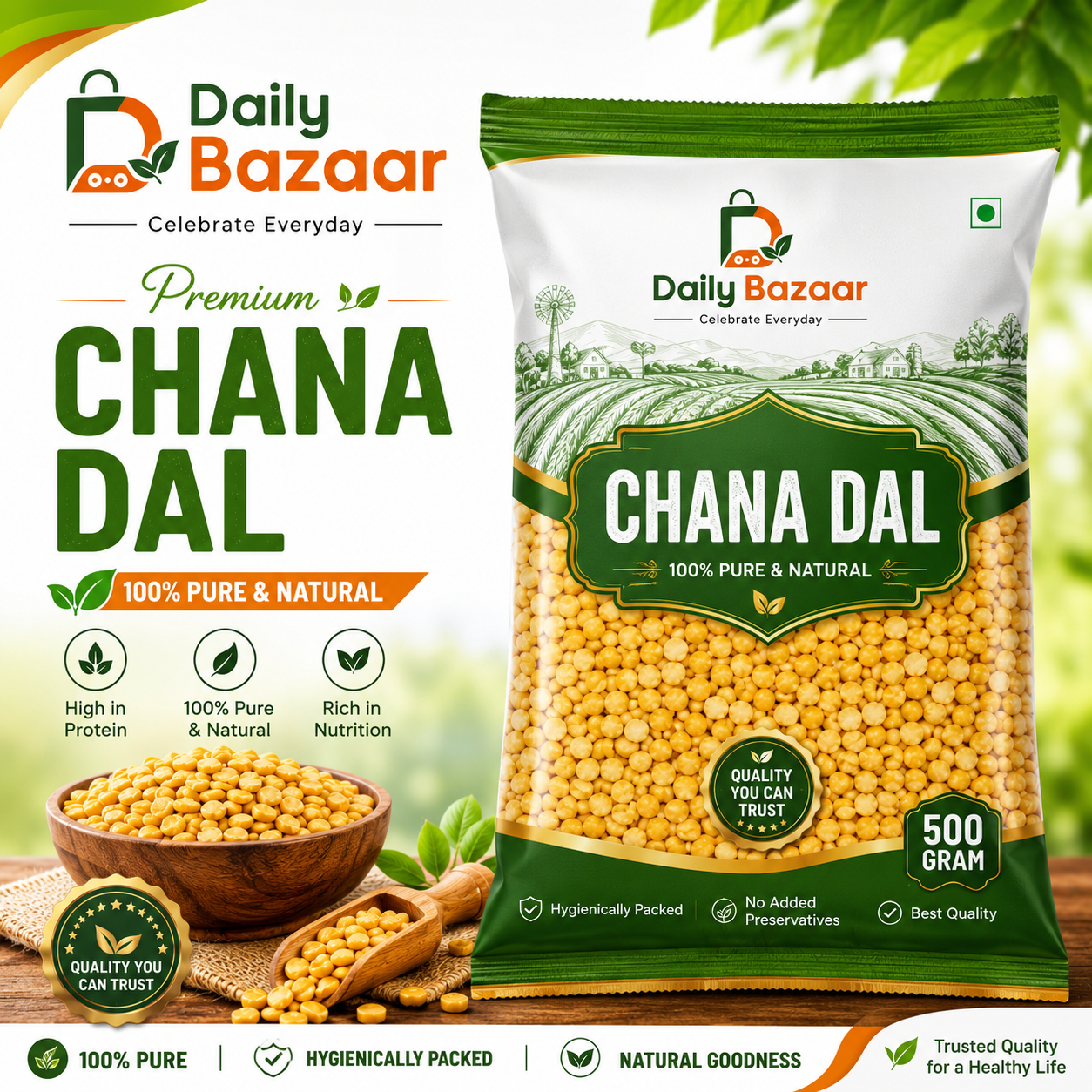 Chana Daal -500 Gram