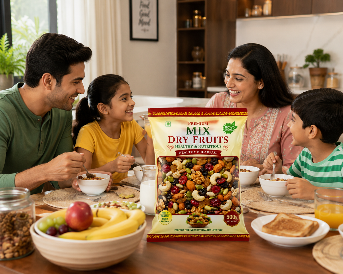 Mix Dry Fruits & Health Breakfast