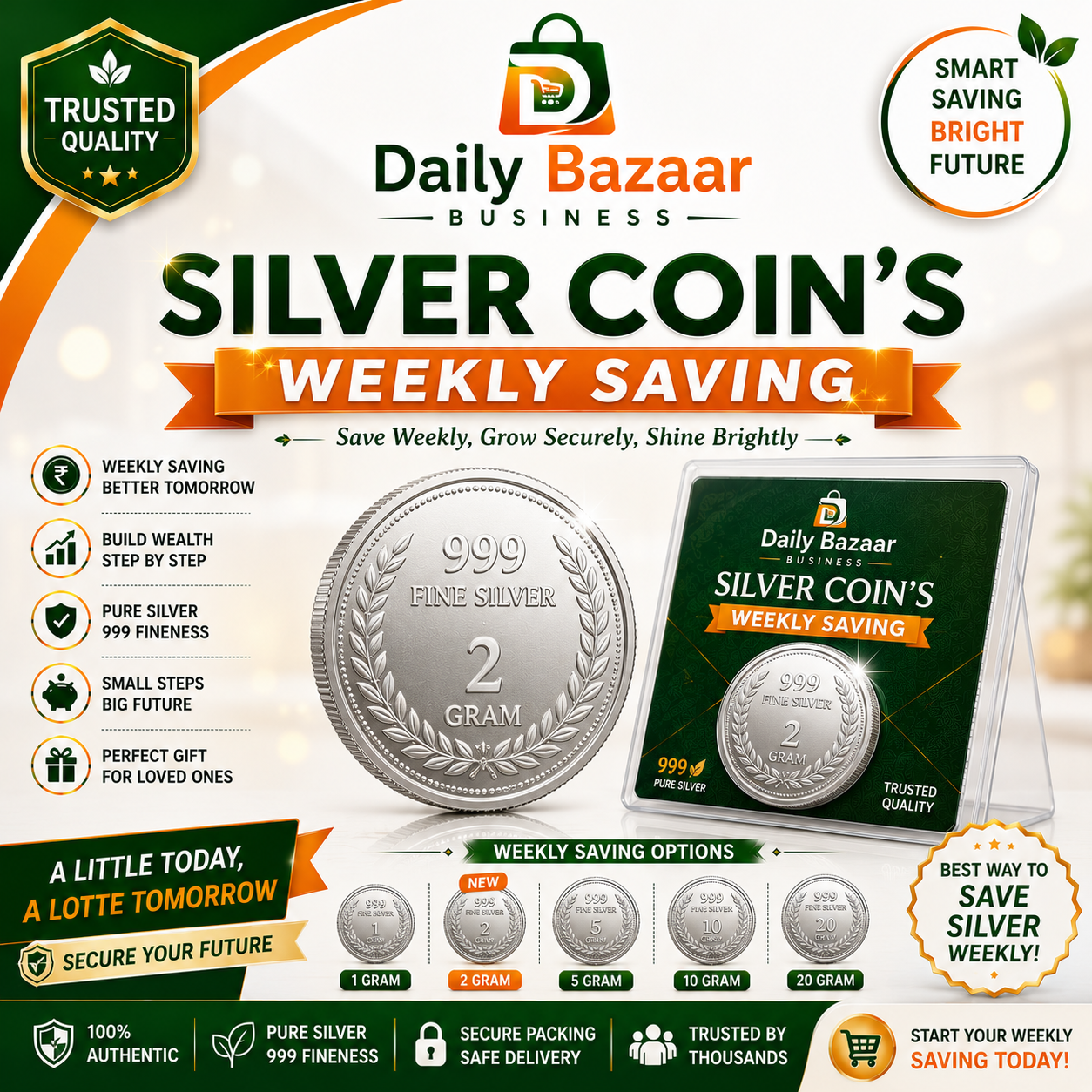 Silver Coin 2- Gram