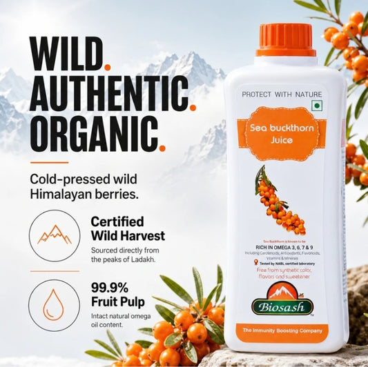 Sea Buckthorn Juice Herbal Immunity Booster