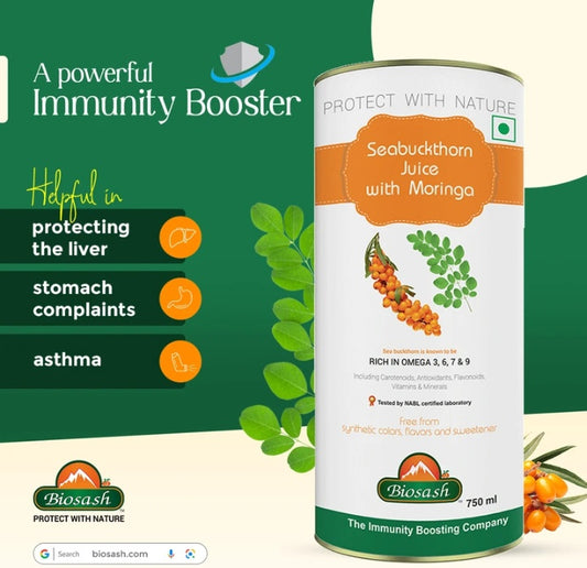 Sea Buckthorn Juice with Moringa