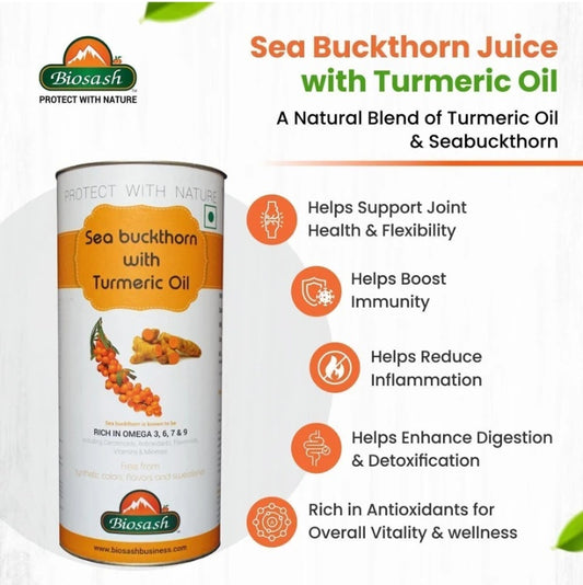 Sea Buckthorn with Turmeric Oil Natural Health Booster