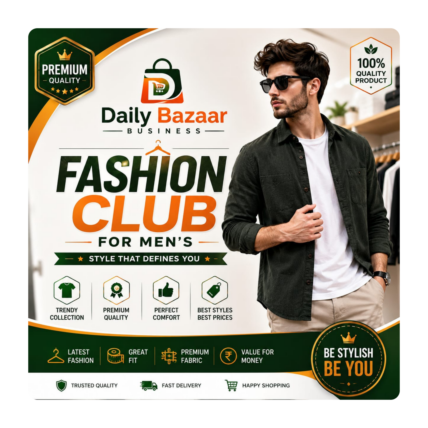 Fashion Club For Men's