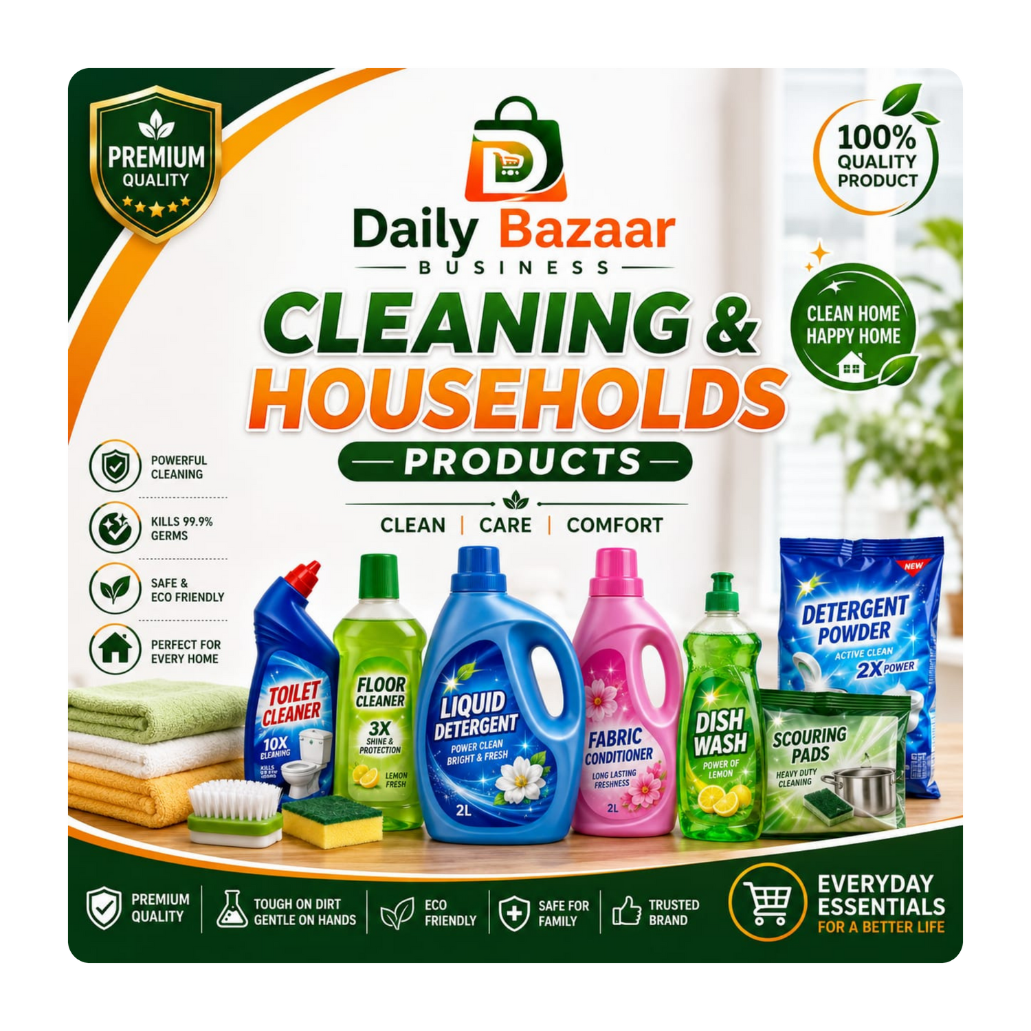 Cleaning & Households