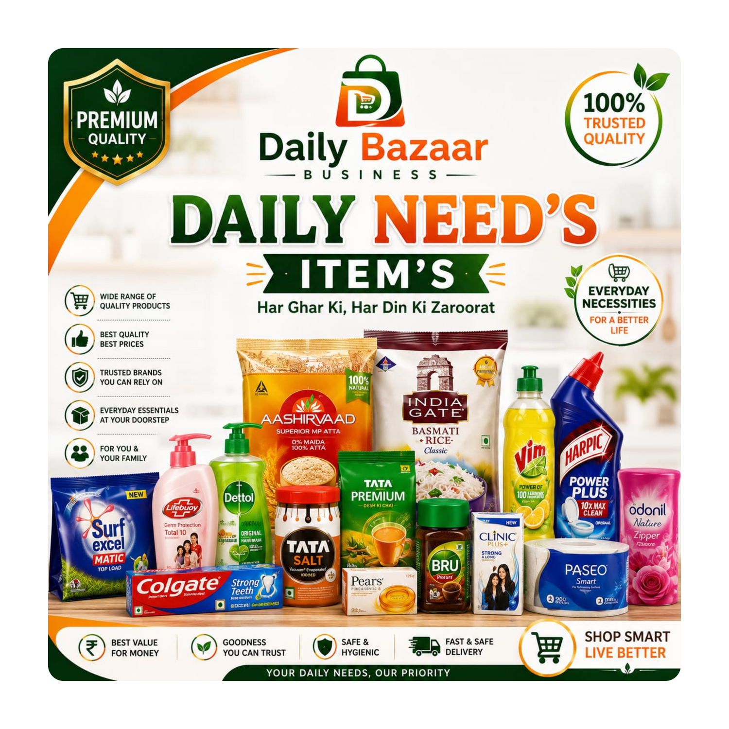 Daily Need's Item's
