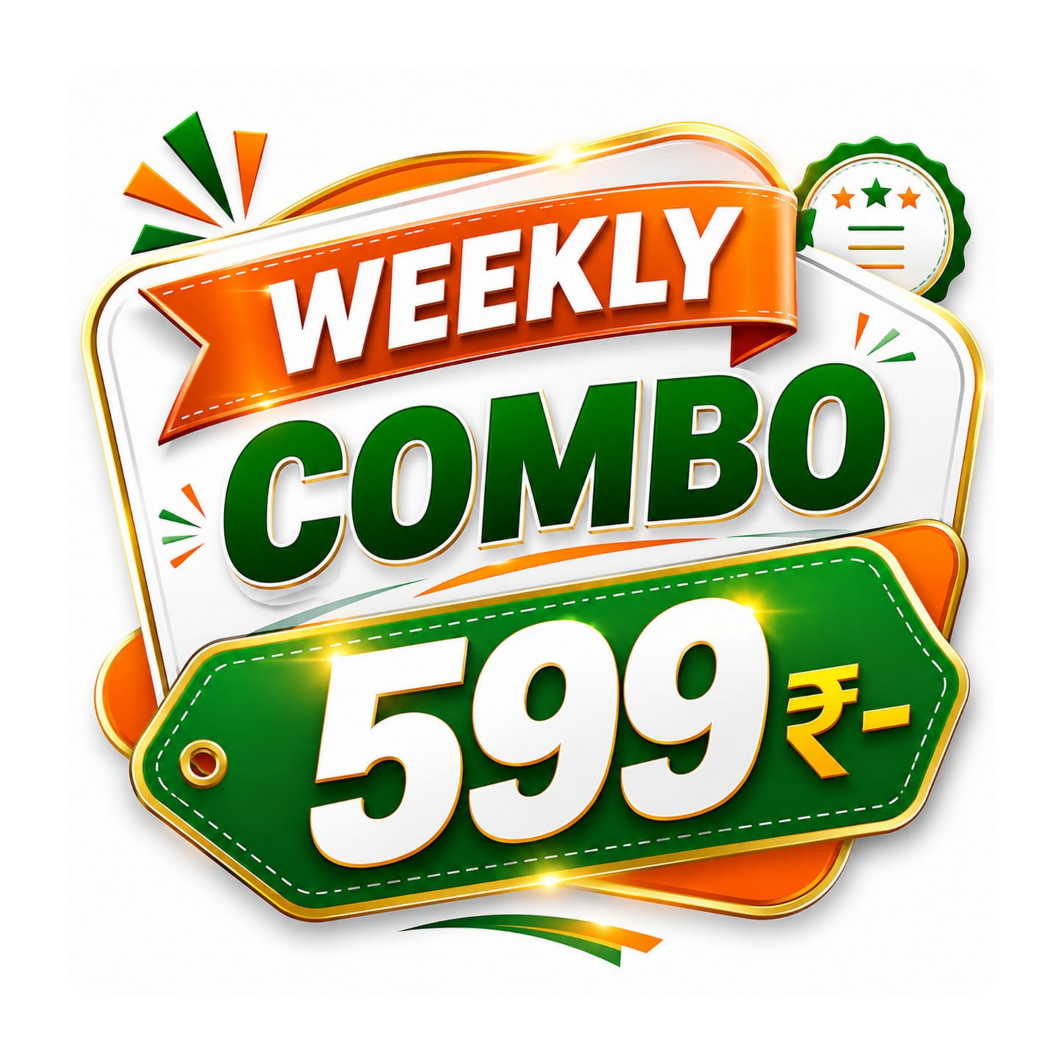 Weekly Combo 599₹-