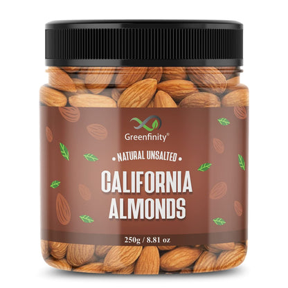GreenFinity Mixed Dry Fruit (Almonds, Cashew Nuts, Green Raisin - 250g (Pack of 3))