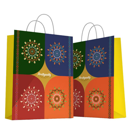 PrettyNutty Diwali Dry Fruits Gift 400g (Almonds, Cashews, Pistachios, Raisins-100 Each)