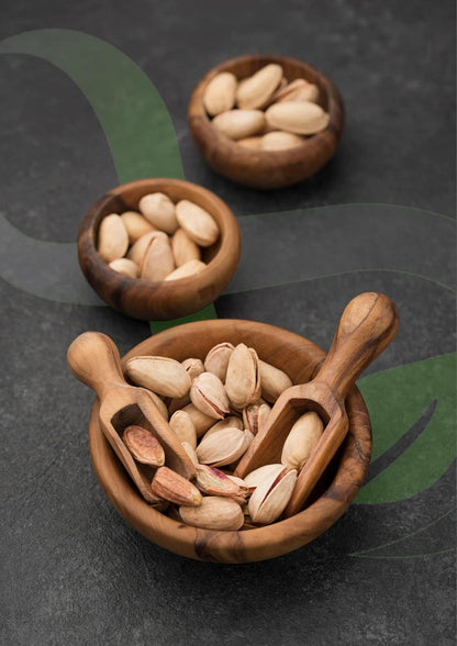 GreenFinity Fresh Whole Roasted Salted Pistachios 200g (Pack of 2)