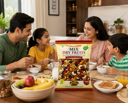 Mix Dry Fruits & Health Breakfast