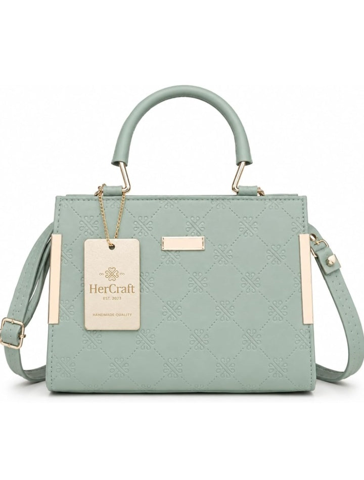 HerCrafta Women Structured Handbag