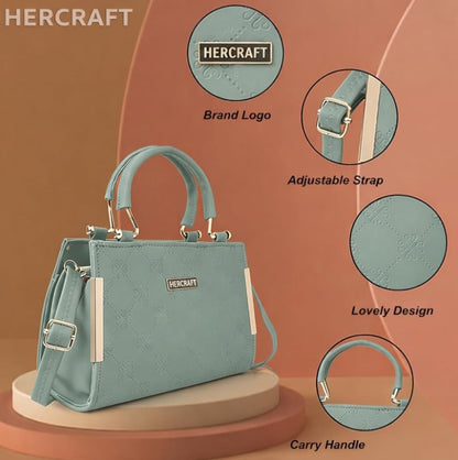 HerCrafta Women Structured Handbag