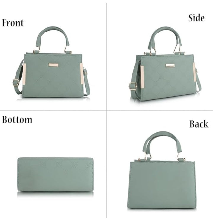 HerCrafta Women Structured Handbag