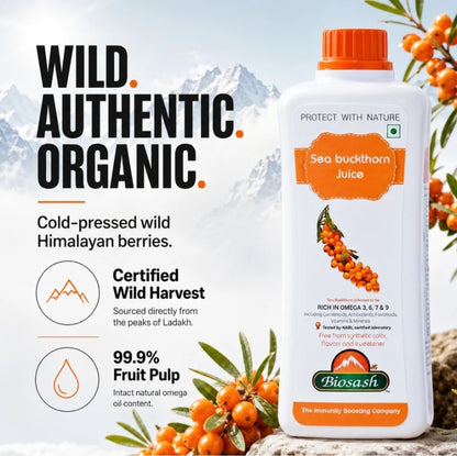 Sea Buckthorn Juice Herbal Immunity Booster