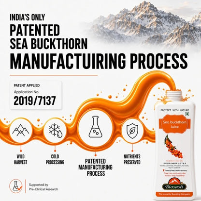 Sea Buckthorn Juice Herbal Immunity Booster