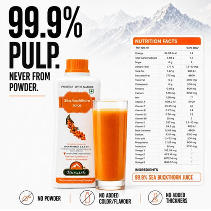 Sea Buckthorn Juice Herbal Immunity Booster