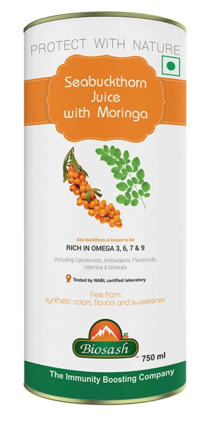 Sea Buckthorn Juice with Moringa