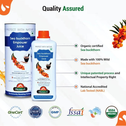 Sea Buckthorn Empower Juice Boost Energy