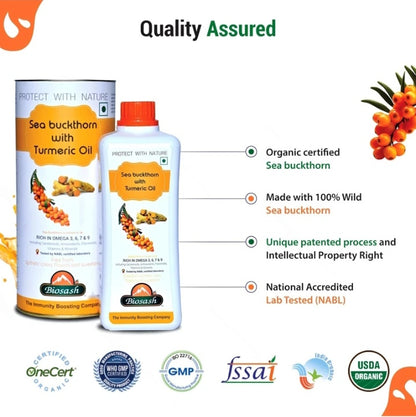 Sea Buckthorn with Turmeric Oil Natural Health Booster