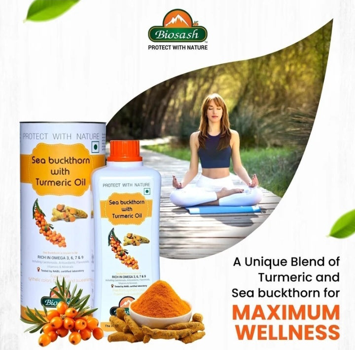 Sea Buckthorn with Turmeric Oil Natural Health Booster
