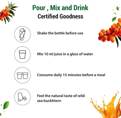 Sea Buckthorn with Turmeric Oil Natural Health Booster