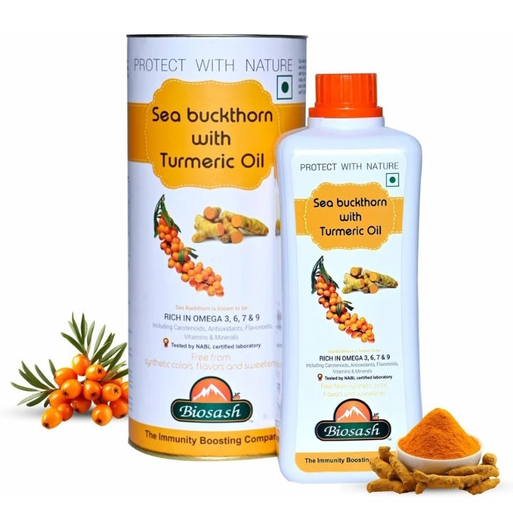 Sea Buckthorn with Turmeric Oil Natural Health Booster