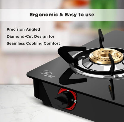 Butterfly Smart 3 Burner Glass Top Gas Stove