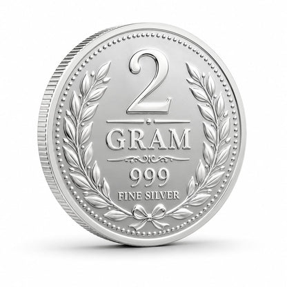 2 Gram silver coin