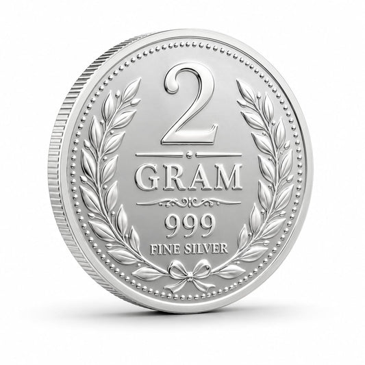 2 Gram silver coin