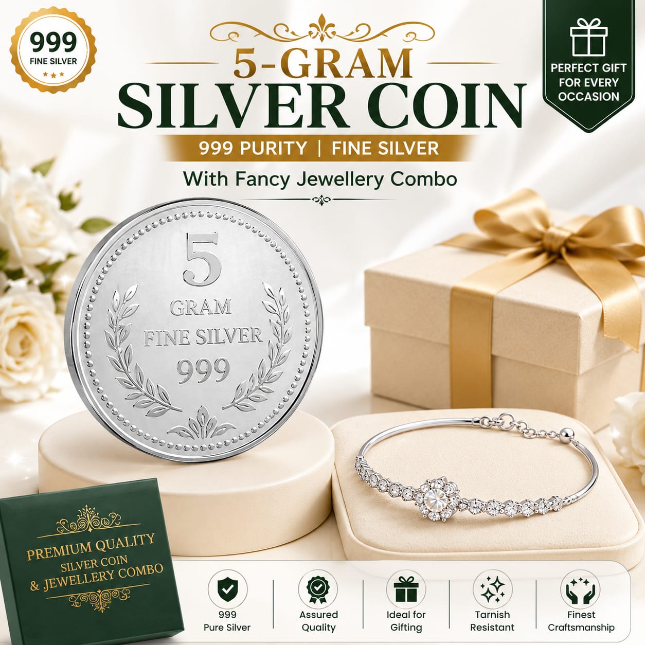 5 Gram silver coin