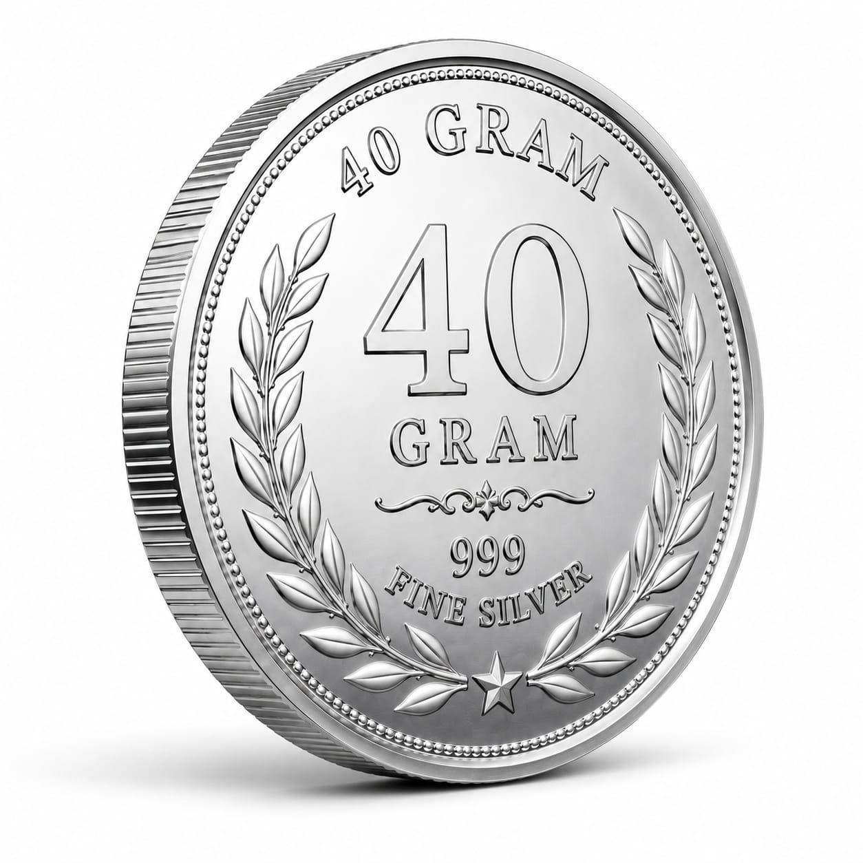 40 Gram silver coin