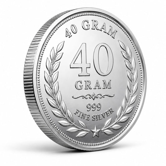 40 Gram silver coin
