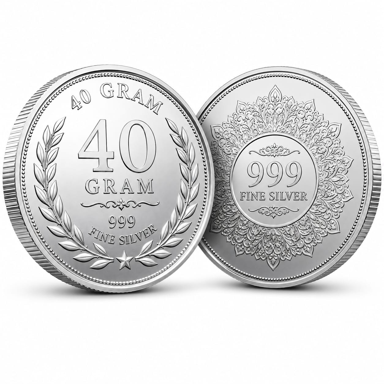 40 Gram silver coin