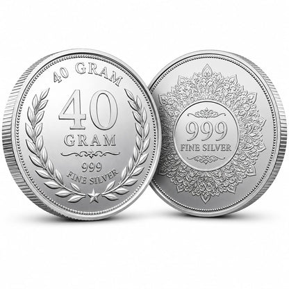 40 Gram silver coin