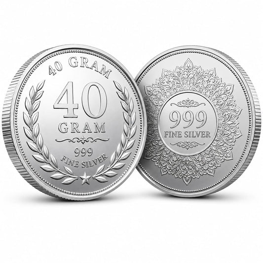 40 Gram silver coin